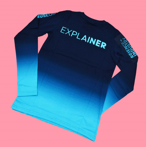 IN LONG Sleeve FEMALE EXPLAINER T